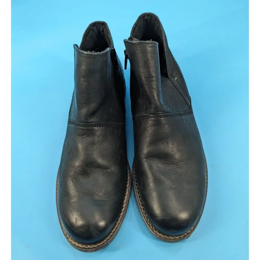 Josef Seibel Sienna 81 Black Washed NWOB Bootie $185‎